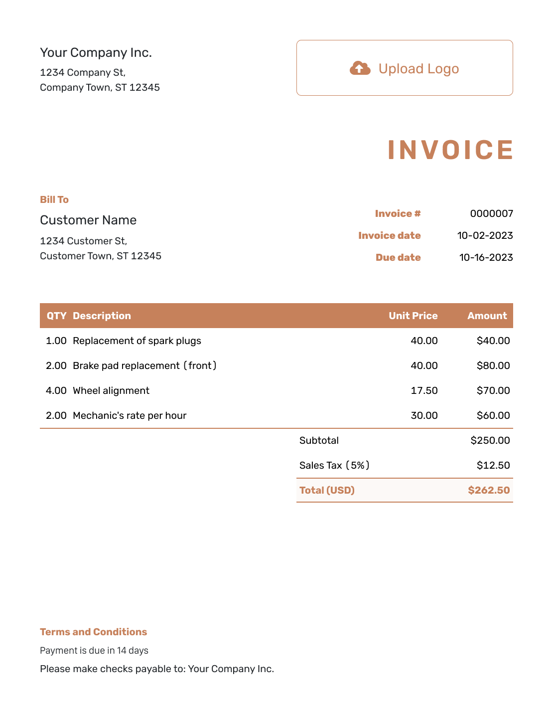 invoice